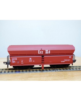 Fleischmann 5234 wagon plat porte conteneurs Lbs 598 World Travel Agency DB BO