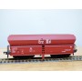 Fleischmann 5234 wagon plat porte conteneurs Lbs 598 World Travel Agency DB BO