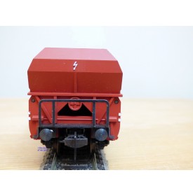 Fleischmann 5234 wagon plat porte conteneurs Lbs 598 World Travel Agency DB BO
