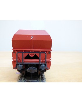 Fleischmann 5234 wagon plat porte conteneurs Lbs 598 World Travel Agency DB BO