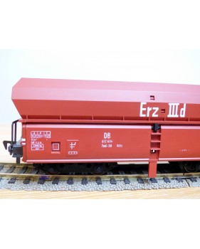 Fleischmann 5234 wagon plat porte conteneurs Lbs 598 World Travel Agency DB BO