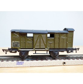 JEP 6662,  wagon couvert à bagages à guérite  SNCF  