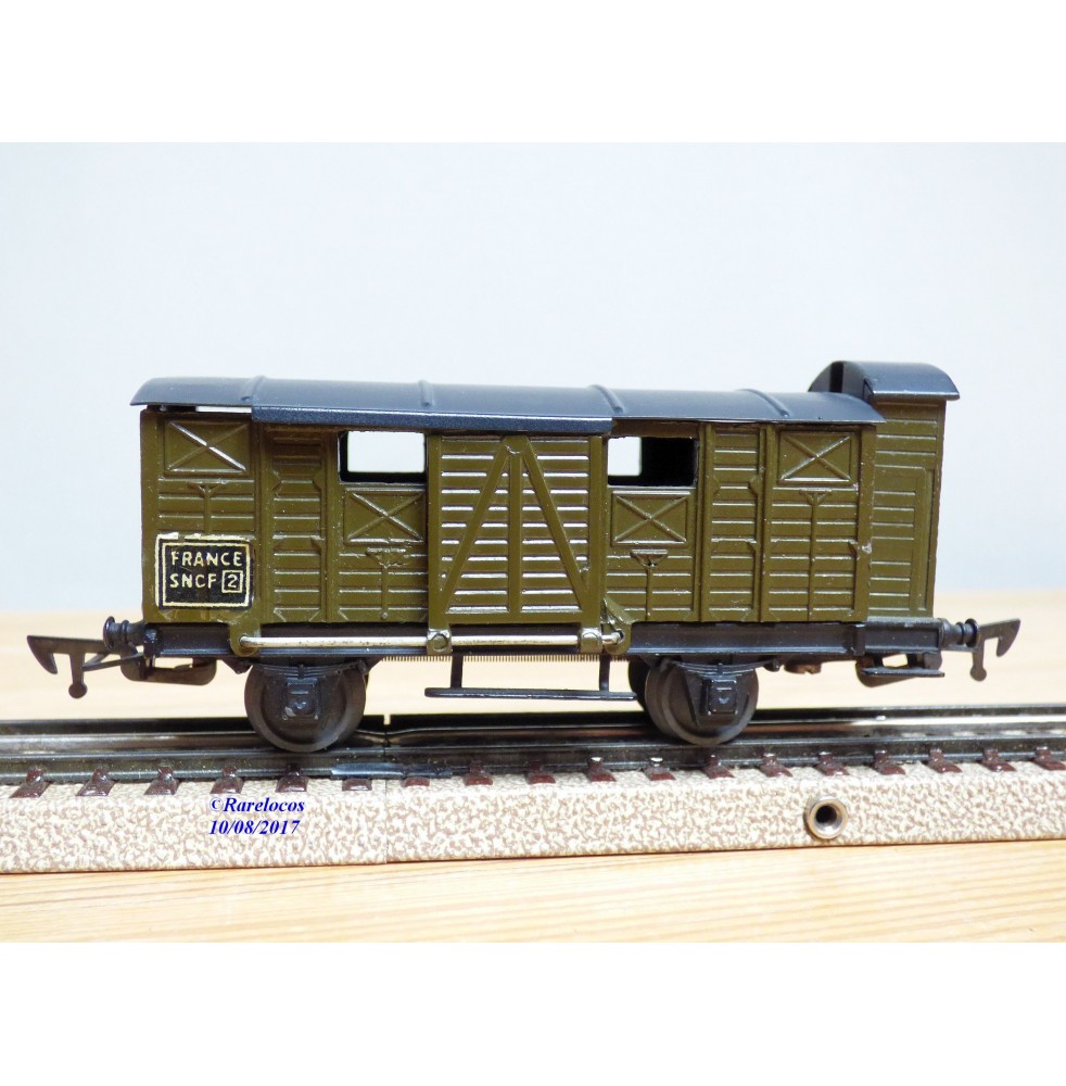 JEP 5662 wagon couvert à bagages à guérite  SNCF  