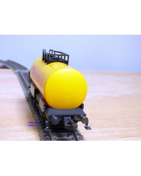 FLEISCHMANN 1475 SH,  wagon citerne ancien  à plate forme de serre freins  SHELL   DB   neuf    BO