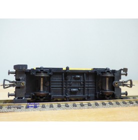FLEISCHMANN 1475 SH,  wagon citerne ancien  à plate forme de serre freins  SHELL   DB   neuf    BO