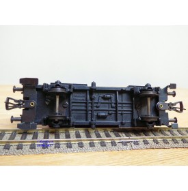 FLEISCHMANN 1475 E,  wagon citerne ancien  à plate forme de serre freins  ESSO    DB   neuf    BO