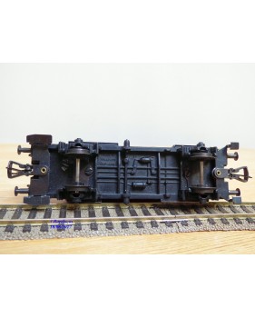 FLEISCHMANN 1475 E,  wagon citerne ancien  à plate forme de serre freins  ESSO    DB   neuf    BO
