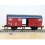 FLEISCHMANN 1470, wagon couvert  type Gmhs 53  DB   neuf   BO 