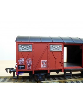 FLEISCHMANN 1470, wagon couvert  type Gmhs 53  DB   neuf   BO 