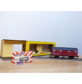 FLEISCHMANN 1470, wagon couvert  type Gmhs 53  DB   neuf   BO 