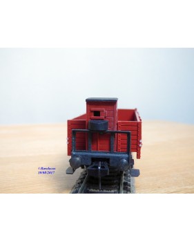 FLEISCHMANN 1485,  wagon tombereau à guérite  type O 20    DB   neuf   BO