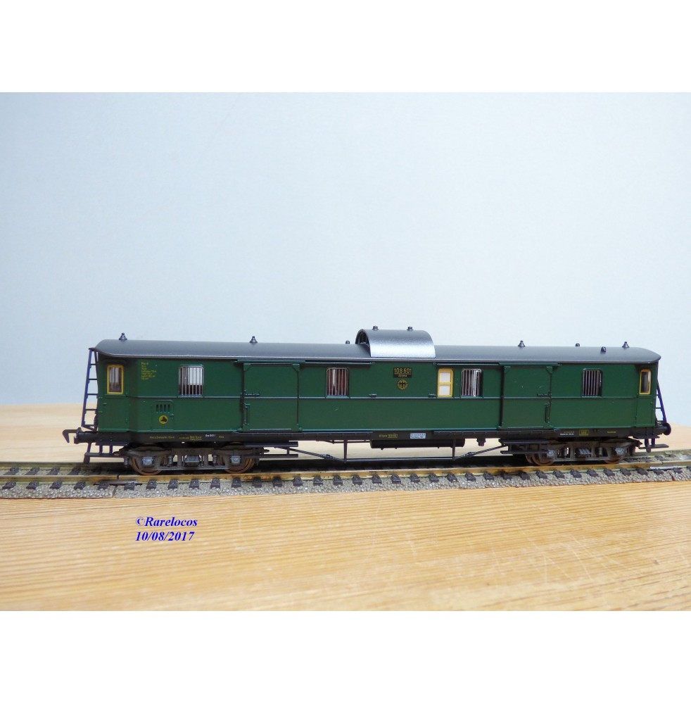 FLEISCHMANN 5084, fourgon ancien  à guérite   N°: 108601    DR   neuf    BO