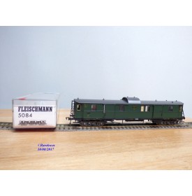 FLEISCHMANN 5084, fourgon ancien  à guérite   N°: 108601    DR   neuf    BO