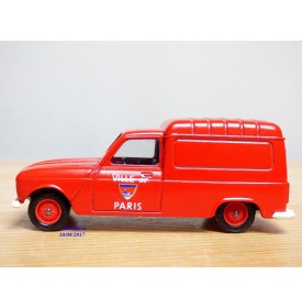 SOLIDO vrai 42,  RENAULT fourgonette   Pompiers de Paris  Neuve  BO