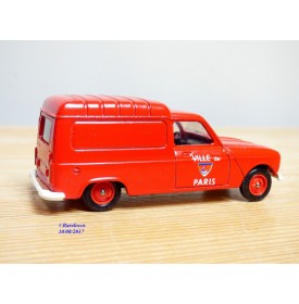SOLIDO vrai 42,  RENAULT fourgonette   Pompiers de Paris  Neuve  BO