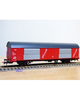 Roco 46275,  wagon couvert  type Hbbkkss 1980  POST   NS    neuf   BO