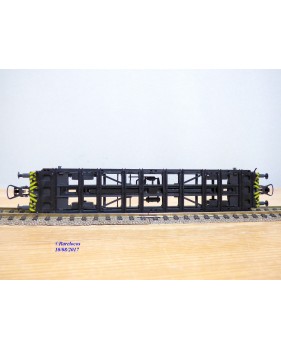 ROCO 46110,  wagon plat  porte conteneur  DB   Neuf  DB  Neuf   BO