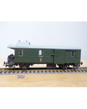 LILIPUT ancien 201 wagon plat chargé de 4 conteneurs ( cadres)  NS  BO