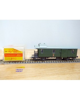 LILIPUT ancien 201 wagon plat chargé de 4 conteneurs ( cadres)  NS  BO