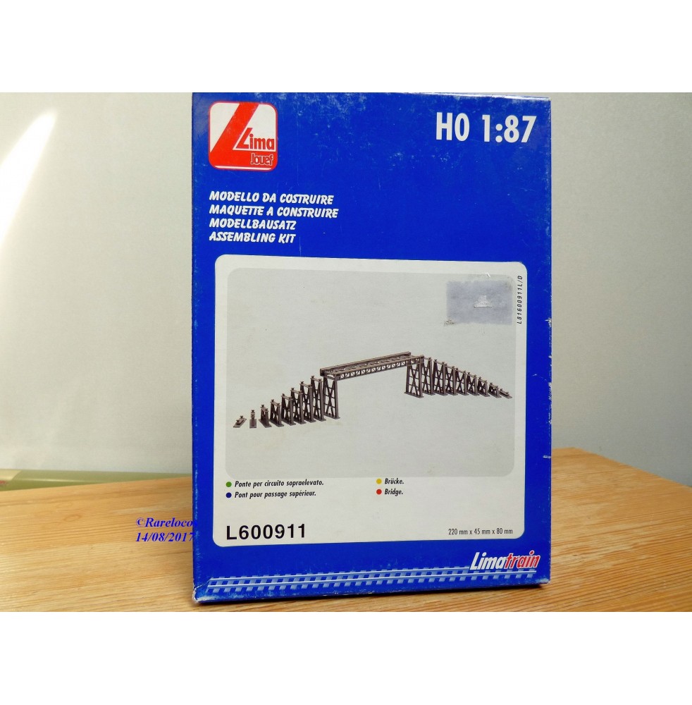 LIMA  L453711, 4 rails courbes R2 445 mm   30°  neufs   BO