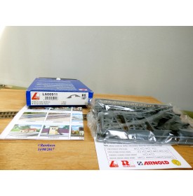 LIMA  L453711, 4 rails courbes R2 445 mm   30°  neufs   BO