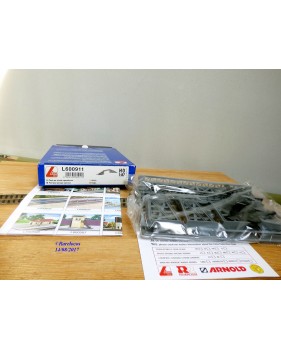 LIMA  L453711, 4 rails courbes R2 445 mm   30°  neufs   BO