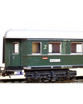 Märklin 4032 voiture grandes lignes A4ümg à feux de fin de convoi 1 Kl. DB BO
