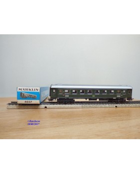 Märklin 4037, voiture  grandes lignes 2 Kl. type B4ü   DB   BO