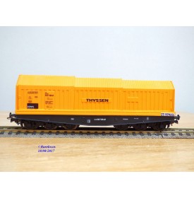 LILIPUT  222 00 , wagon à toit télescopique à 6 essieux  THYSSEN    DB   neuf  BO