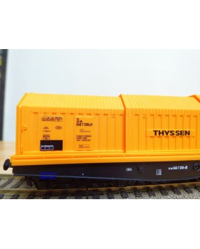 LILIPUT  222 00 , wagon à toit télescopique à 6 essieux  THYSSEN    DB   neuf  BO