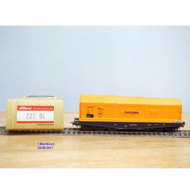 LILIPUT 215 11 Wagon à guérite ancien GÖSSER BIER  ÖBB BO
