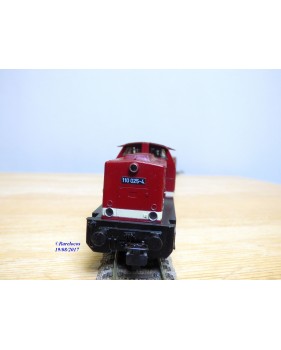 PIKO  0724,   coffret BR 110 et 2 wagons DR    BO 