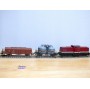 PIKO  0724,   coffret BR 110 et 2 wagons DR    BO 