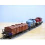 PIKO  0724,   coffret BR 110 et 2 wagons DR    BO 