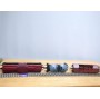 PIKO  0724,   coffret BR 110 et 2 wagons DR    BO 
