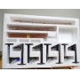 LIMA  L453711, 4 rails courbes R2 445 mm   30°  neufs   BO