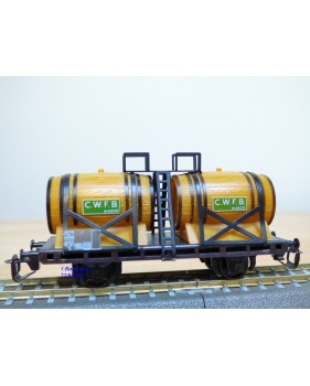 Berliner TT Bahn 4244 wagon tombereau chargé PKP BO