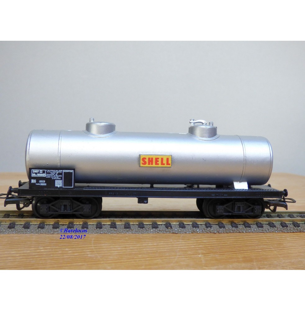 JOUEF 651, wagon citerne   à 2 bogies  TP   type  Srw   SHELL   SNCF  neuf   BO