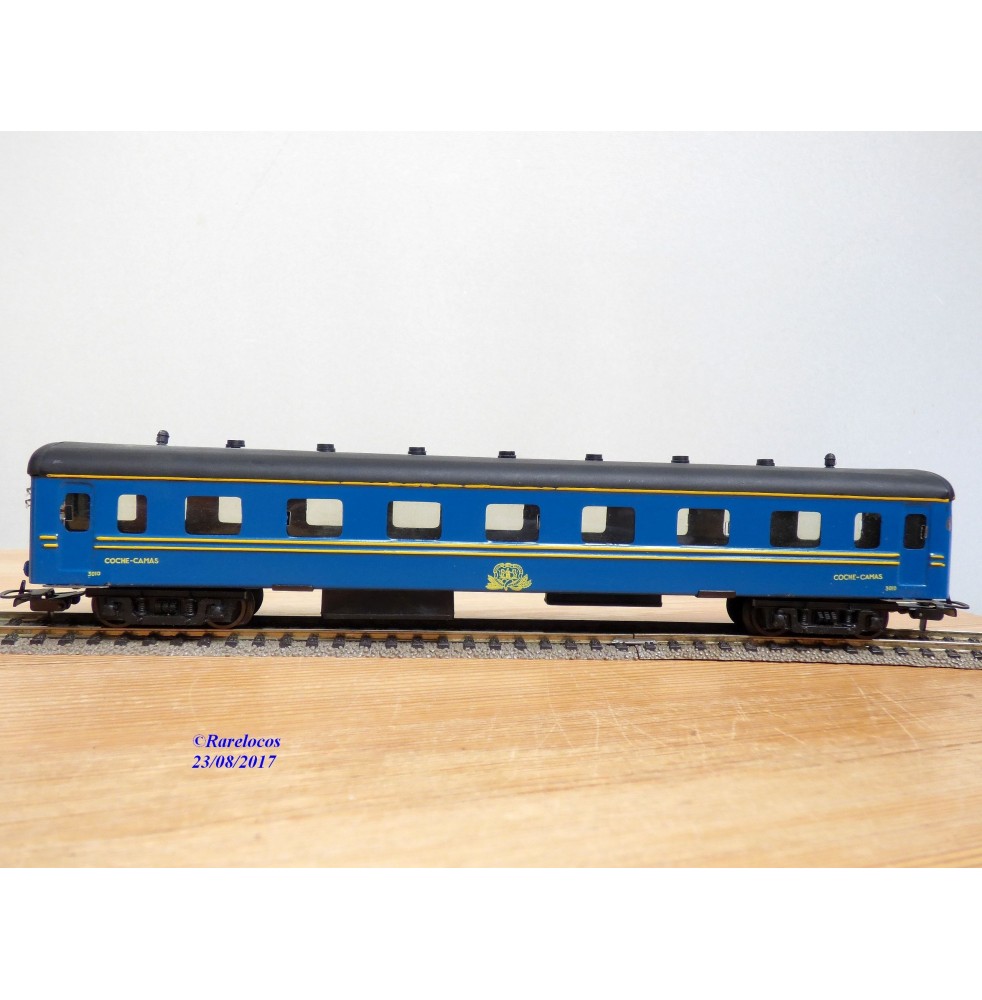 PAYA 1663 ? , rare voiture lits RENFE BO