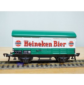 FLEISCHMANN 5026, wagon couvert  transport de bière   HEINEKEN BIER  NS   neuf  BO