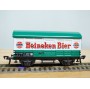 FLEISCHMANN 5026, wagon couvert  transport de bière   HEINEKEN BIER  NS   neuf  BO