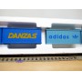 JOUEF  2632 ???,  assortiment de 4 conteneurs  20'  DANZAS et ADIDAS  BO