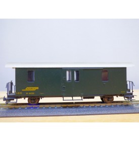 Voiture métallique à portes centrales AB 1157 Rhb BO