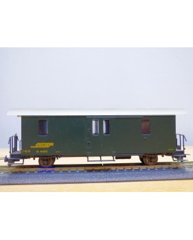 BEMO 3265 113, fourgon à bagages série D  N°4033  RhB  BO