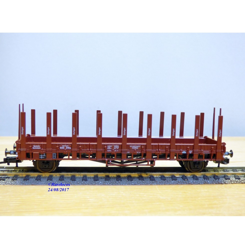 FLEISCHMANN 5354 wagon couvert à claire voie type Vh 04 DB BO