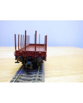 FLEISCHMANN  5226 K,  wagon plat à ranchers    DR  neuf  BO