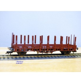 FLEISCHMANN 5354 wagon couvert à claire voie type Vh 04 DB BO