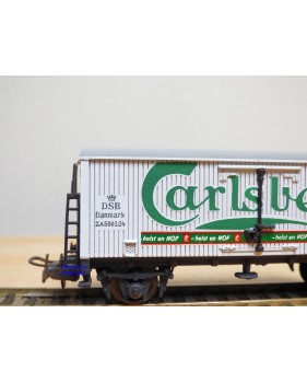 POCHER 320 / 3,  wagon réfrigérant type ZA Carlsberg   DSB   neuf  BO 