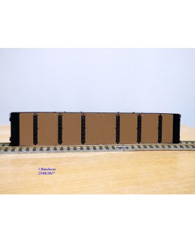 ROCO 46550,  wagon plat à ranchers pour charges lourdes type Samms 710   DB   BO