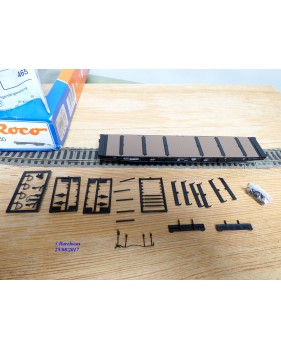 ROCO 46550,  wagon plat à ranchers pour charges lourdes type Samms 710   DB   BO